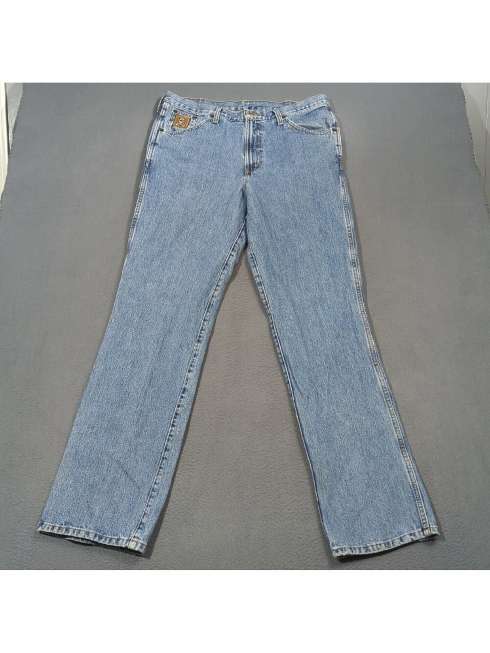 Cinch Jeans Men's 36x36 Blue Western Denim Bronze Label Slim Tapered